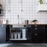 Water Purifier - black and silver kitchen cabinet
